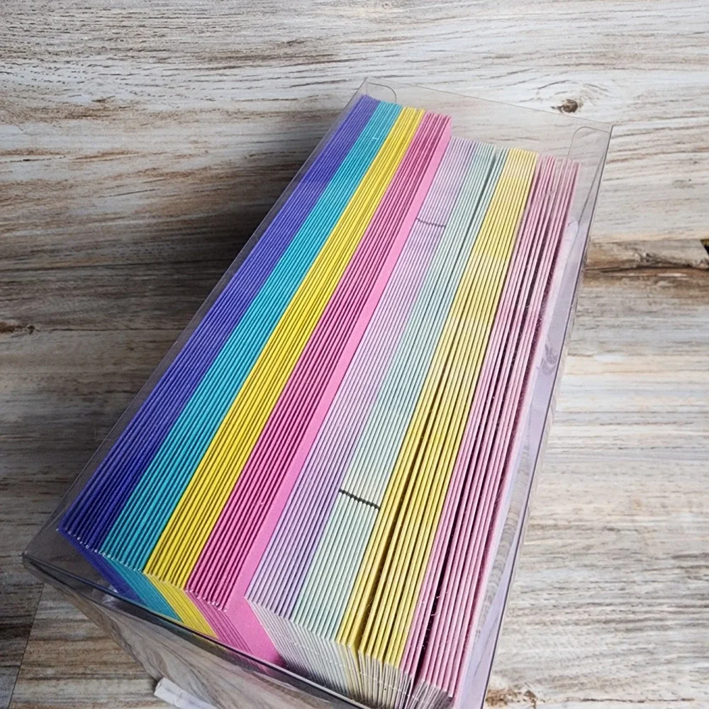 Papyrus Bella Pilar Blank Note Cards Set with Envelopes and Acrylic Box 40ct